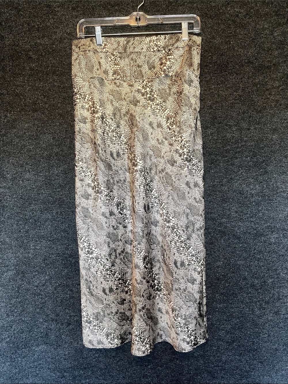 Free People Snake-Print Maxi Skirt